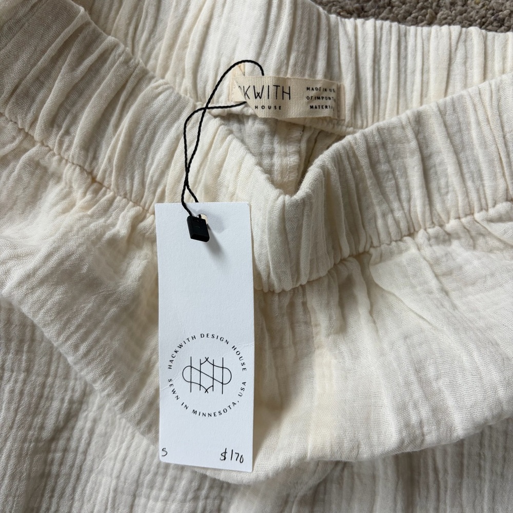 NWT Hackwith cotton gauze crop set - Picture 7 of 10